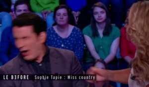 Quand Thomas Thouroude se prenait une gifle par Sophie Tapie - ZAPPING PEOPLE BEST-OF DU 04/08/2015