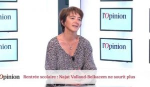 Rentrée scolaire : Najat Vallaud-Belkacem ne sourit plus