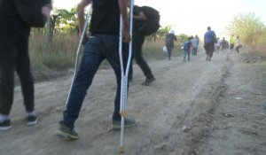 Balkans: l'odyssée de migrants syriens handicapés