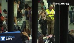 Des centaines de migrants envahissent la gare de Budapest