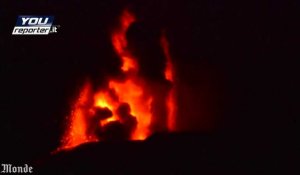 L'Etna connait l'une des éruptions les plus impressionnantes depuis 20 ans.