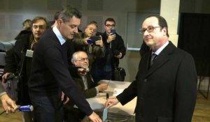 Régionales 2015: François Hollande a voté à Tulle
