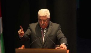 Abbas: la jeunesse palestinienne est "désespérée"