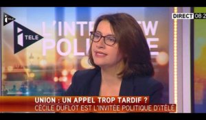 Duflot : «Je plaide pour une coalition de transformation»