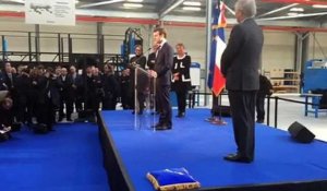 Conclusion d'Emmanuel Macron, ministre de l'Économie, chez Bolloré