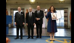 La remise du Nobel de la paix au quartet tunisien, en 42 secondes