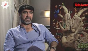 Eric Cantona et l'équipe du film Le Voyage d'Arlo se confient au micro de Télé-Loisirs