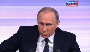 Russie: Poutine donne sa conférence de presse annuelle