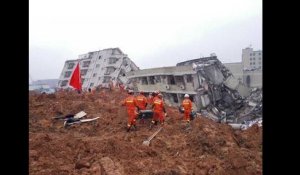 Un gigantesque glissement de terrain ensevelit la ville de Shenzhen