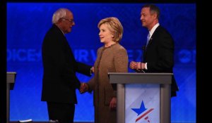 Débat démocrate : Clinton et Sanders jouent le sérieux contre Trump
