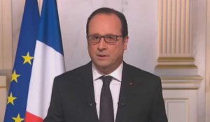 Vœux de François Hollande : "Nous n'en avons pas terminé avec le terrorisme"
