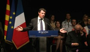 Régionales: meeting de Christian Estrosi (LR) à Brignoles