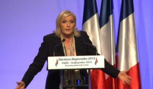 Régionales: Meeting parisien de Marine Le Pen à J-3