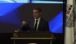 Sarkozy pour l'anéantissement total des extrémistes