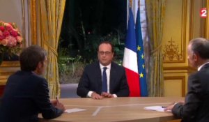 Hollande : "je serais pleinement président jusqu'au bout"