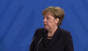 Réfugiés: Merkel appelle à une action "commune" des Européens