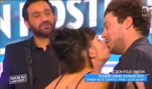 TPMP : Kev Adams et Erika Moulet échangent un bisou enflammé