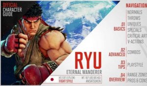 Street Fighter V - Ryu Official Character Guide