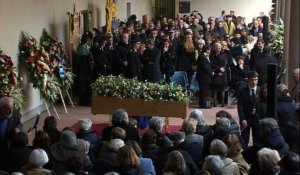 Italie : cérémonie d'adieu à Umberto Eco à Milan