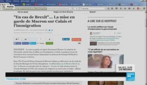 "Brexit": les avertissements de Macron