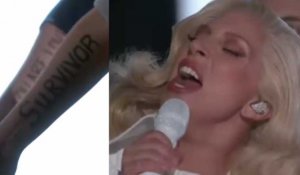 Oscars : Lady Gaga et des victimes d'agressions sexuelles créent l'émotion