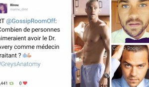 ZAP Tweets : le Dr Avery torse nu dans Grey's Anatomy !