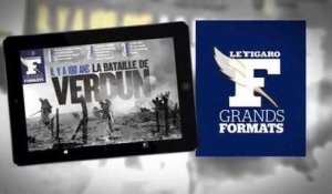 Le Figaro raconte Verdun dans sa nouvelle application iPad