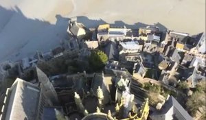 Les superbes images du sommet du Mont-Saint-Michel