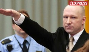 Norvège: le salut nazi d'Anders Breivik