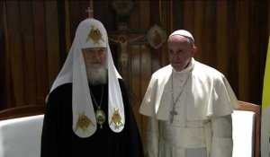 Le pape et le patriarche orthodoxe russe se rencontrent à Cuba