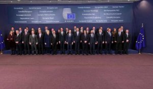 "Brexit": la pression monte au sommet européen de Bruxelles