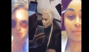 Exclu vidéo : Blac Chyna, Amélie Neten, Kim Kardashian: leur gros délire sur Instagram.