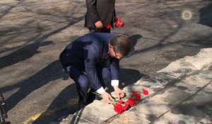 Ankara: Davutoglu rend hommage aux victimes