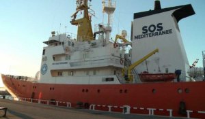 Marseille: un bateau pour secourir les migrants en Méditerranée