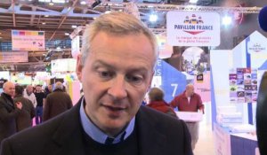 Bruno Le Maire au Salon de l'agriculture