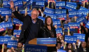 Super Tuesday: Sanders gagne chez lui dans le Vermont