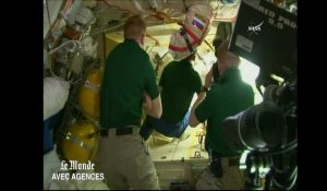 Trois astronautes de l'ISS de retour sur Terre 