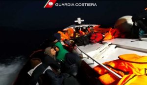 Grèce: 78 migrants secourus au large de Samos, dont 39 enfants