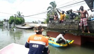 Sri Lanka : 500.000 personnes évacuées après les inondations