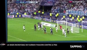 Coupe de France : L'incroyable main dans la surface de Florian Thauvin face au PSG (Vidéo)