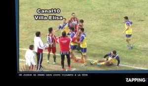 Football : Victime d'un choc violent à la tête, un joueur décède à l'hôpital (Vidéo)
