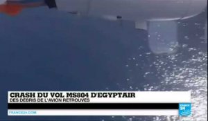 Crash du vol MS804 d'Egyptair - Des débris de l'avion vraiment retrouvés