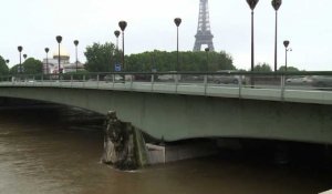 Intempéries/Paris: une partie des voies sur berges a été fermée