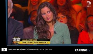 TPMS : Malika Ménard sexy, son décolleté enflamme Twitter
