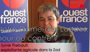 Consultation NDDL #6. Sylvie Thébault : « Il faut éviter le gaspillage des terres agricoles »