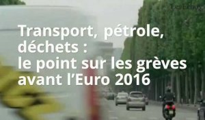 Transport, pétrole, déchets : le point sur les grèves avant l'Euro 2016