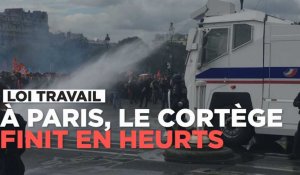 Loi Travail : le cortège parisien s'achève dans la violence