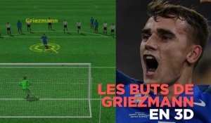 Euro 2016 : revivez les buts de Griezmann en 3D