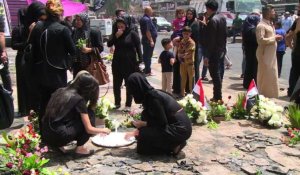 Irak: hommage aux victimes de l'attentat de Bagdad