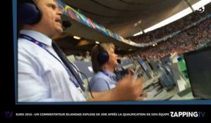 Euro 2016 : Un commentateur islandais explose de joie après la qualification de son équipe (Vidéo)